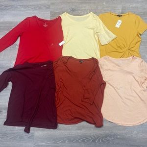 6 casual shirts for ($26.00)